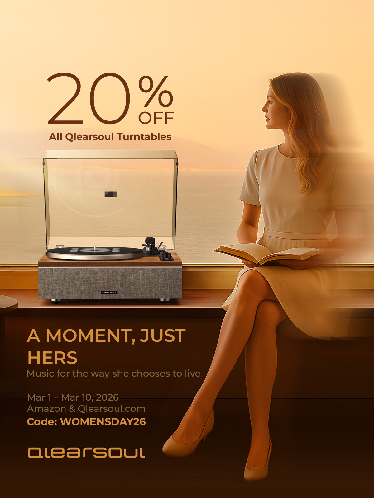 Qlearsoul | High-Quality Vinyl Record Players for True Music Lovers