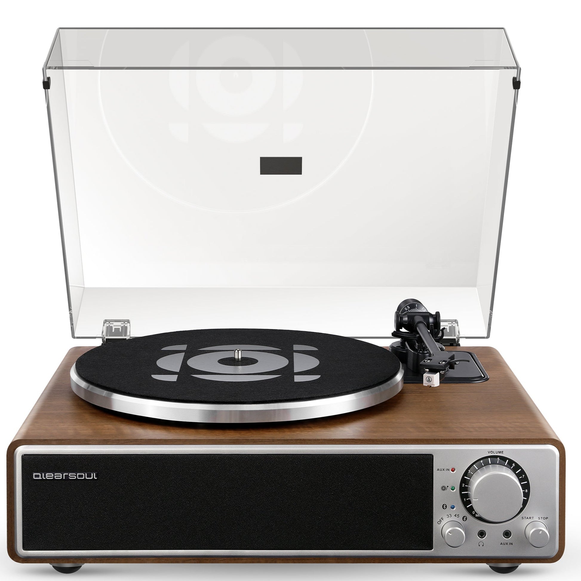 QlearSoul ONE-Q Vinyl Record Player Walnut main picture  2000x2000_20241108