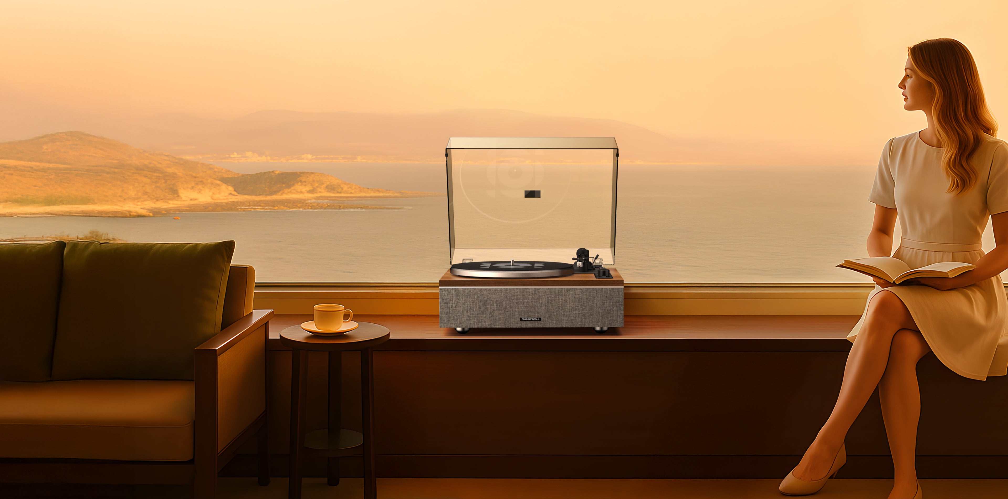 clearsoul　CD Qlearsoul ONE-Q Vinyl Record Player Review. - YouTube