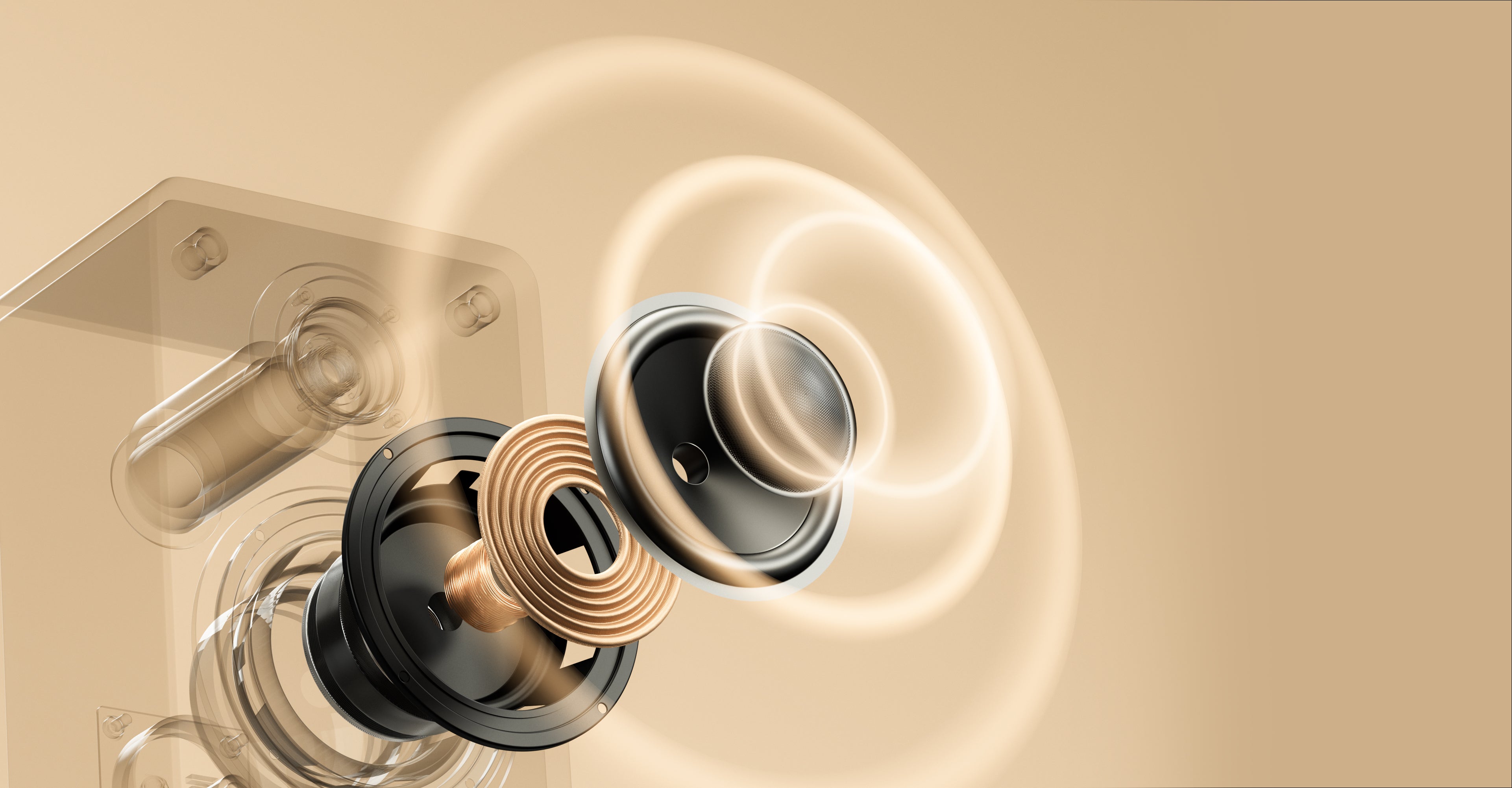 Qlearsoul HiFire X Vinyl Record Player with Stereo Speakers Dual 100W Bookshelf Speakers (100W RMS, 400W peak) for Immersive Sound 5.3” woofers (4Ω 100W) for punchy bass and 1.5” silk dome tweeters (8Ω 20W) for smooth highs 3842*2002
