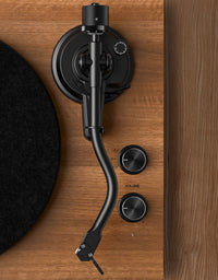 Qlearsoul SoulBox S1 Vinyl Record Player with Stereo Speakers Walnut 10"  S Shaped Tonearm 2000*2560