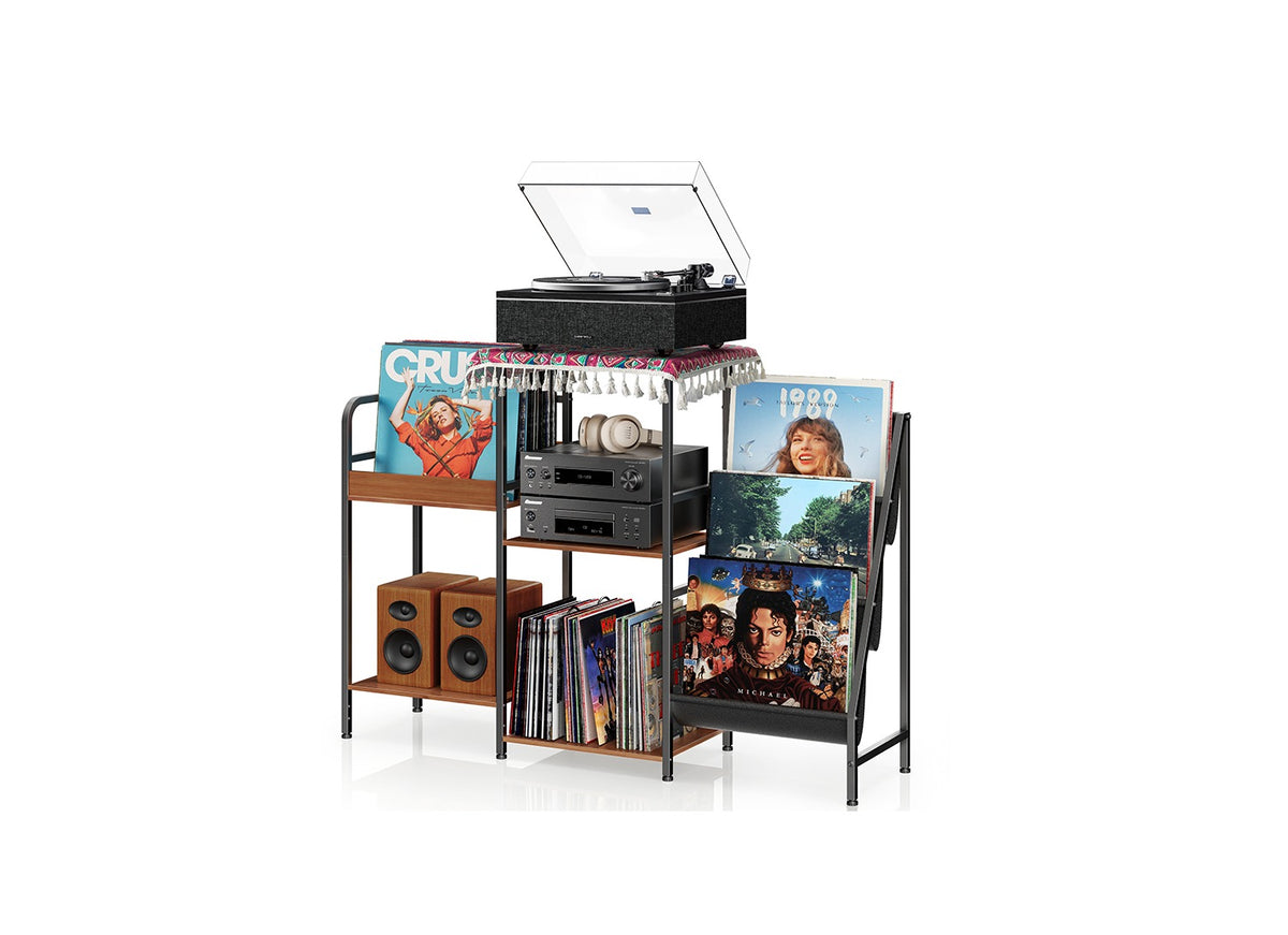 Qlearsoul record and speaker stand